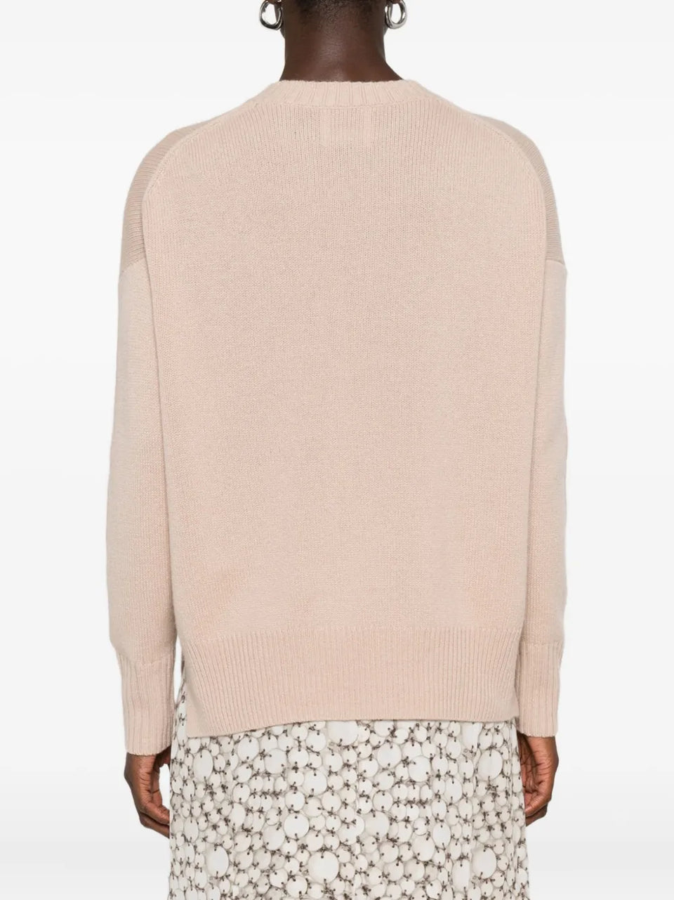 round-neck cashmere sweater