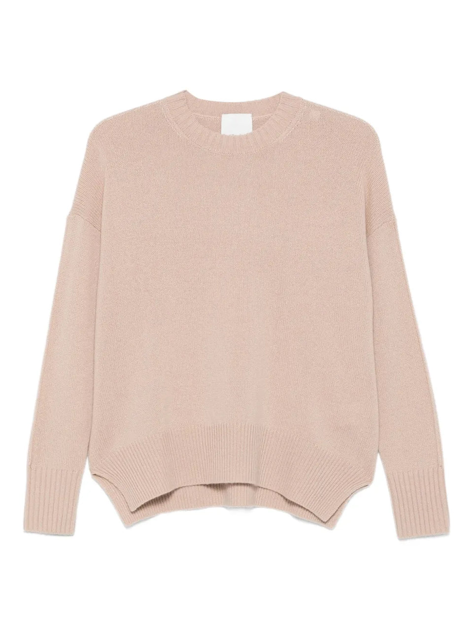 round-neck cashmere sweater