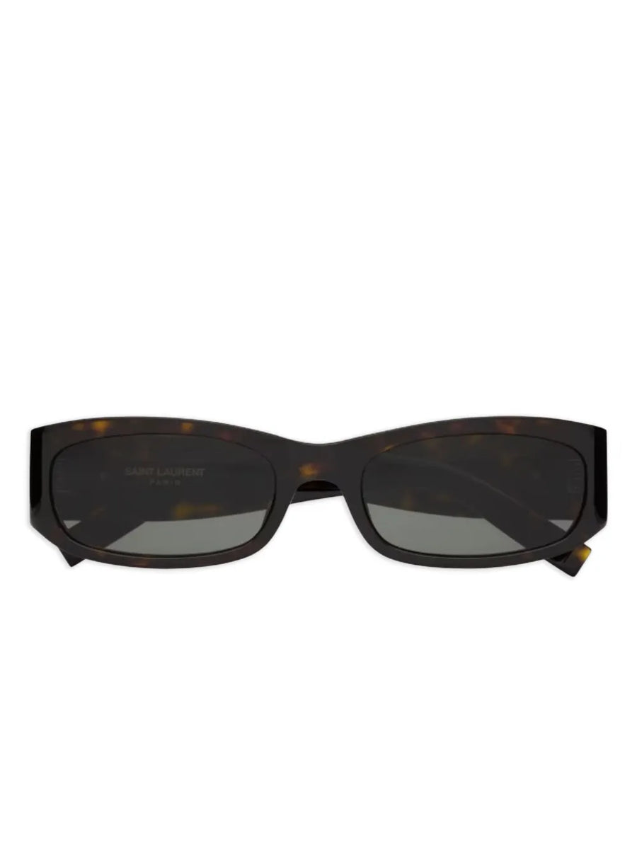 SL M152 tortoiseshell rectangle sunglasses