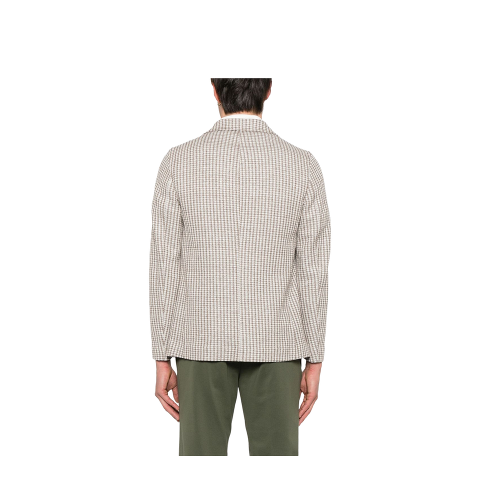 Cotton and linen blend jacket