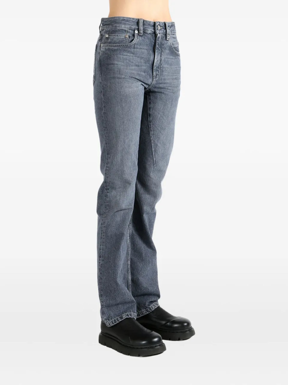 washed-effect jeans