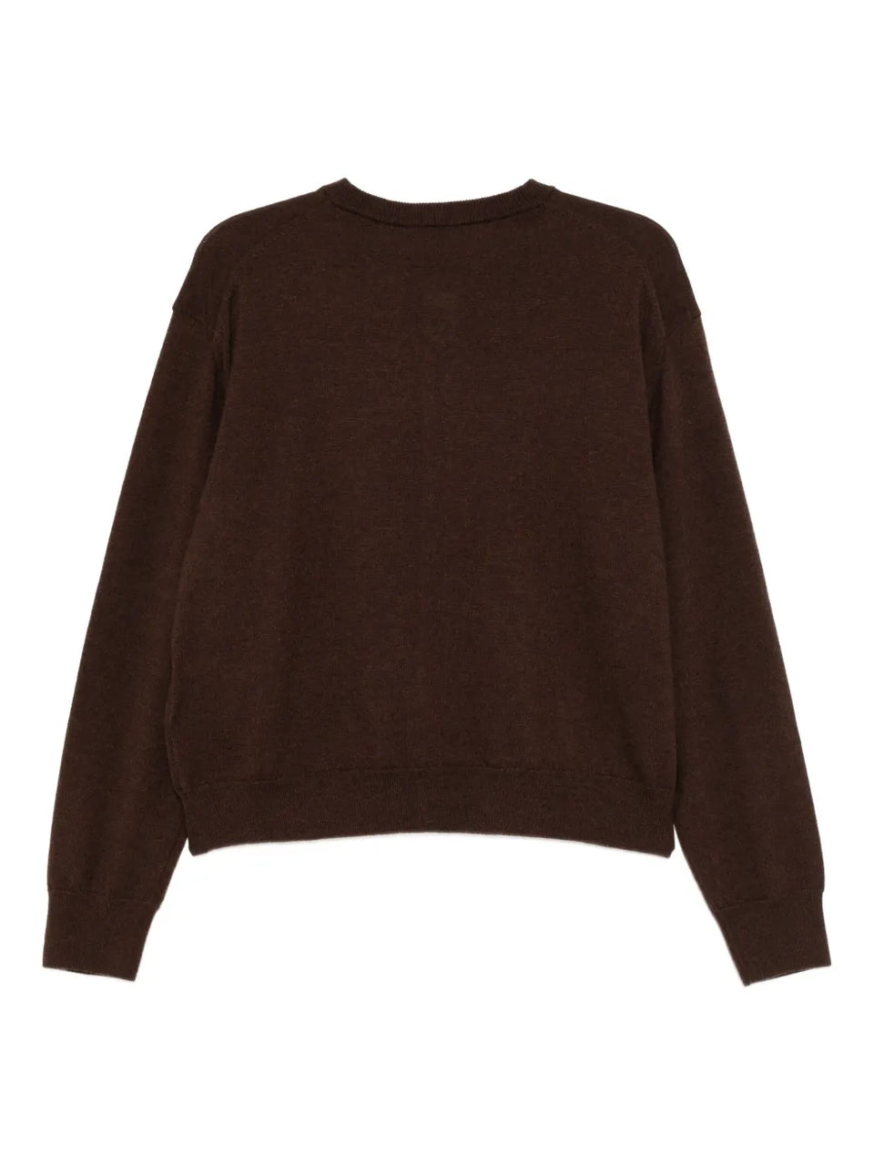 bear-embroidered cardigan