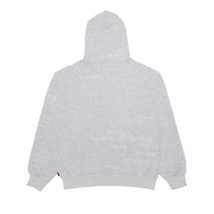 Supreme Special Zip Up Hoodie Ash Grey