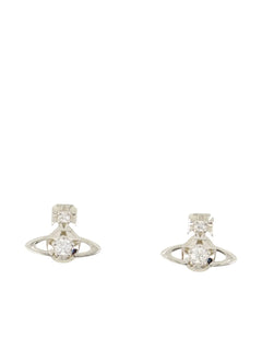 orb cubic zirconia earrings