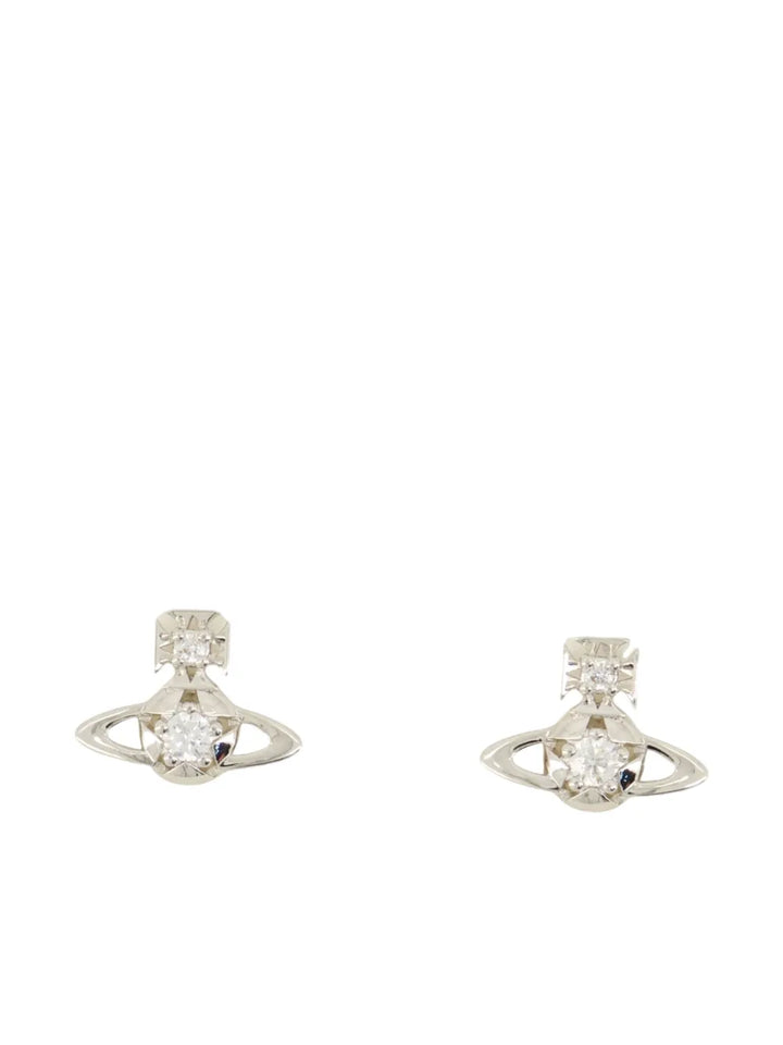 orb cubic zirconia earrings