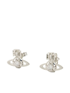 orb cubic zirconia earrings