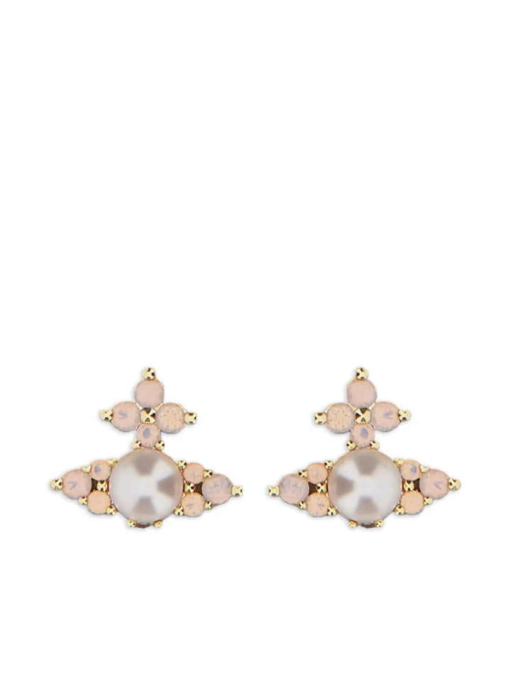 Feodora faux-pearl earrings