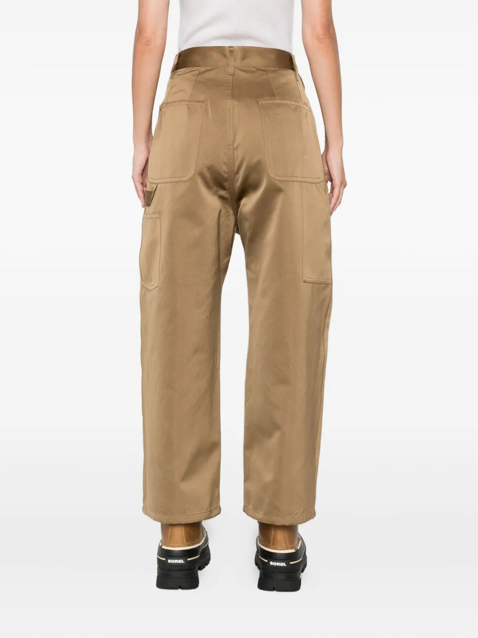 Polke pleated trousers