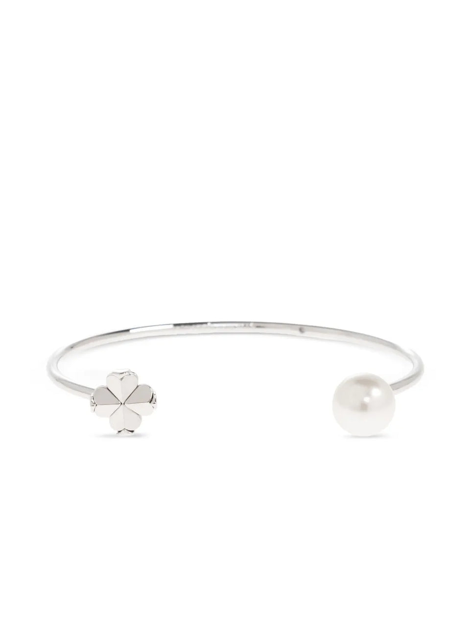 clover-motif cuff bracelet