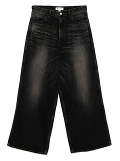 washed baggy jeans