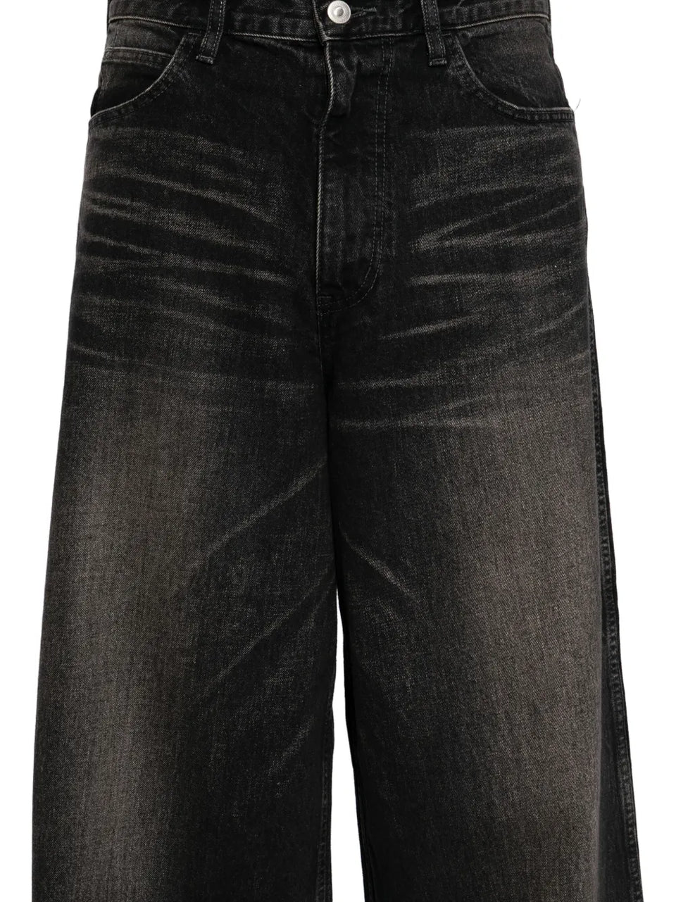 washed baggy jeans