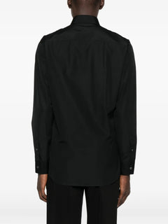 logo-detail cotton shirt