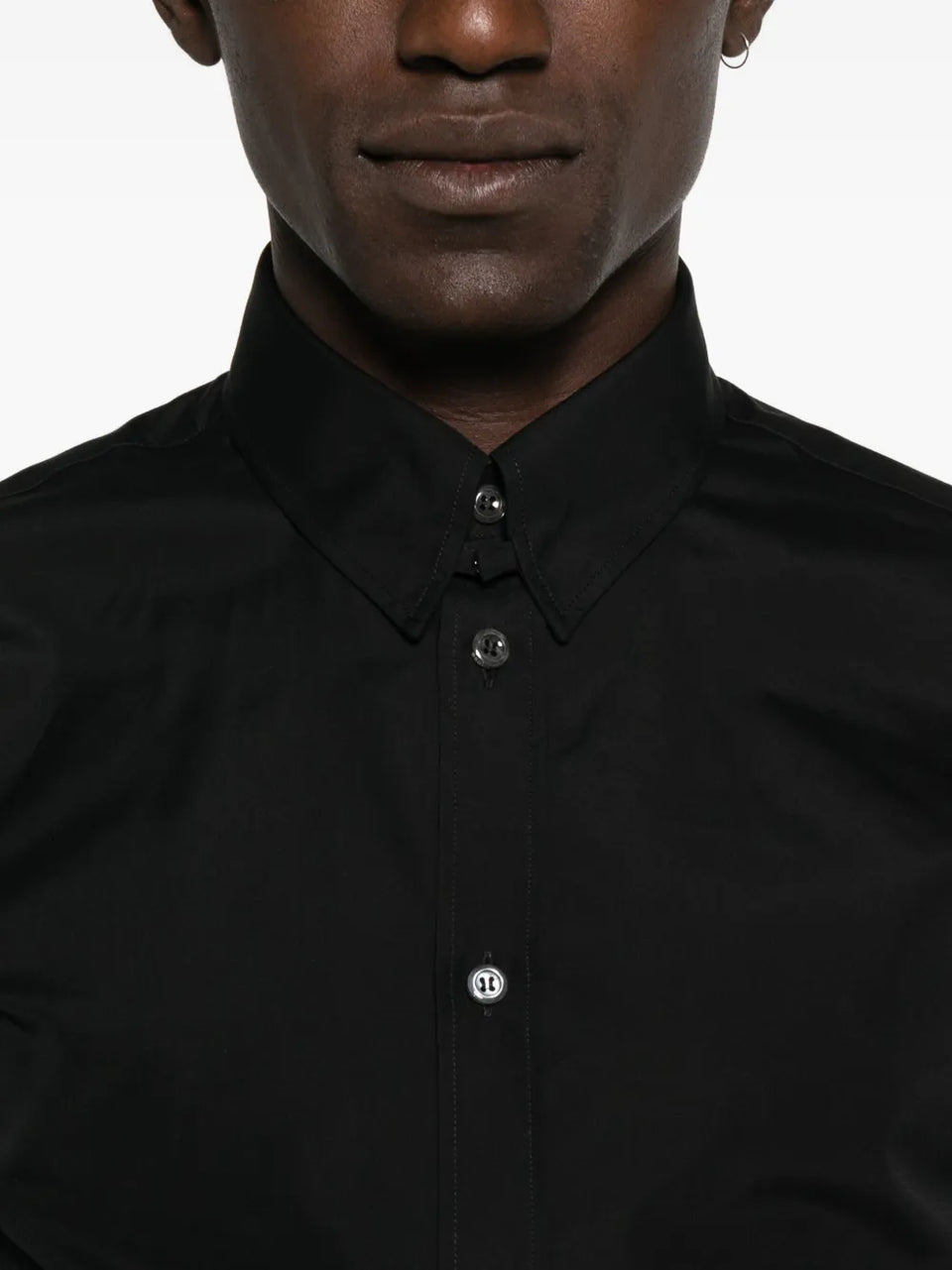 logo-detail cotton shirt