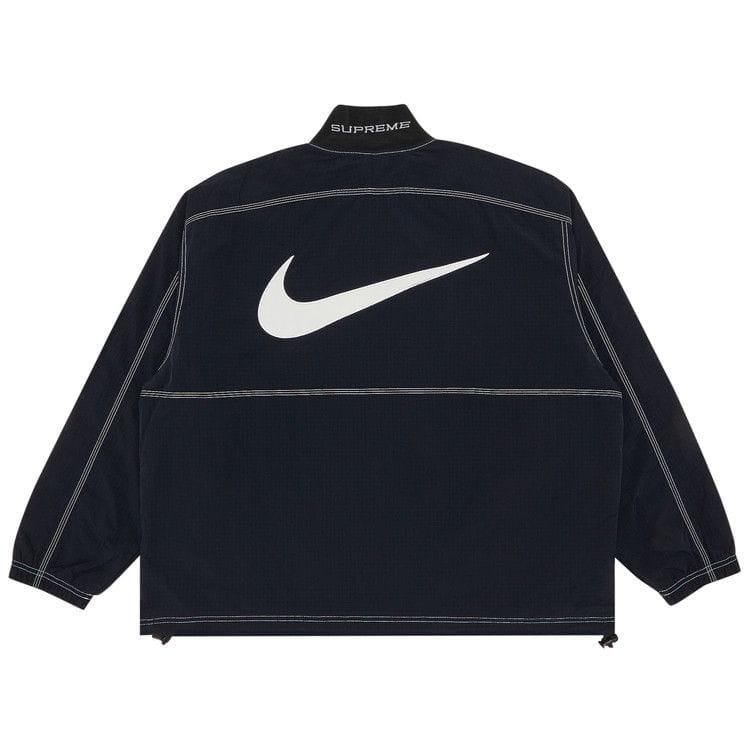Supreme x Nike Ripstop Pullover Black