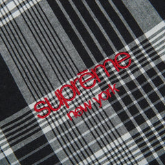 Supreme Madras Track Jacket Black
