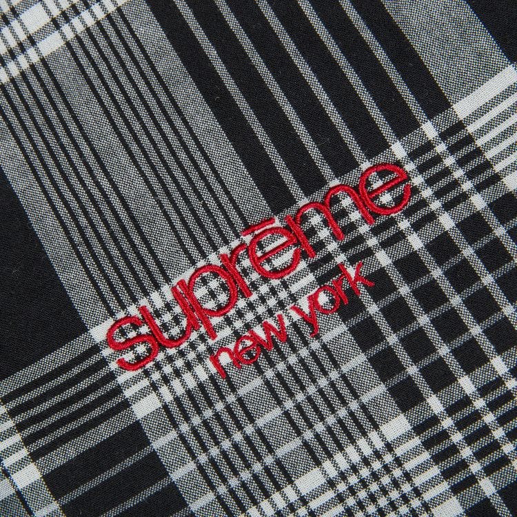 Supreme Madras Track Jacket Black