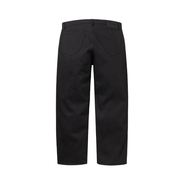 Supreme Rigid Loose Fit Selvedge Jean Rigid Black