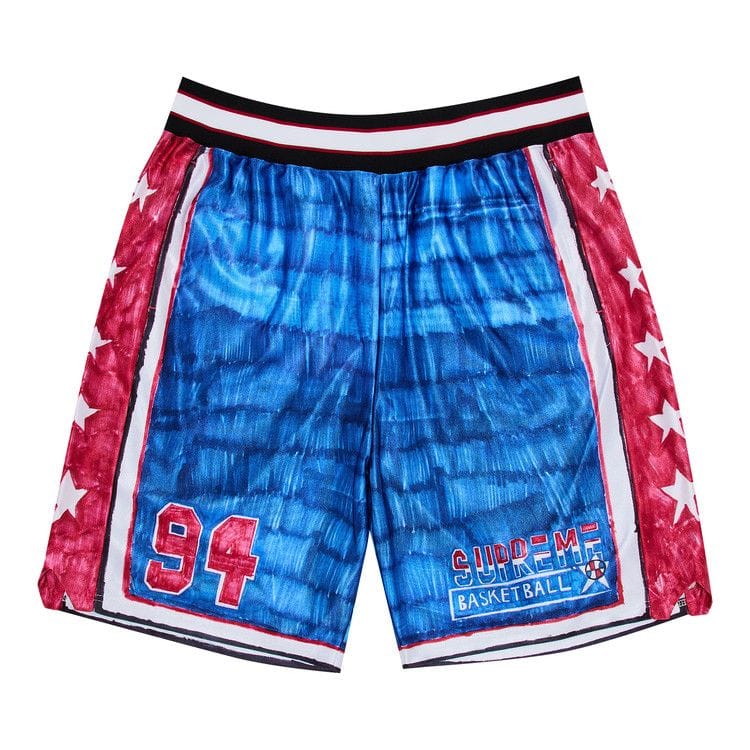 Supreme Marker Basketball Shorts Multicolor
