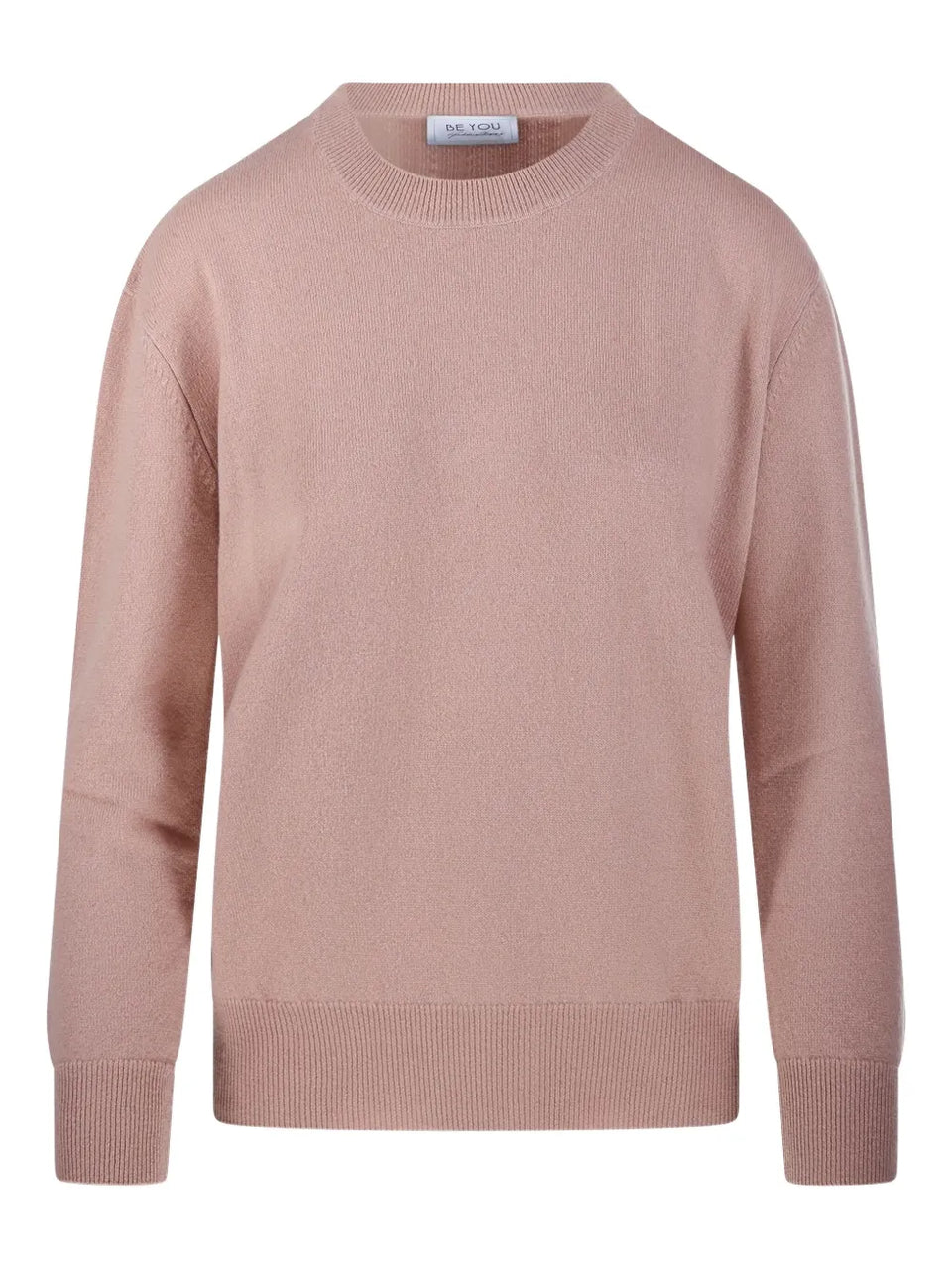 round-neck cashmere sweater