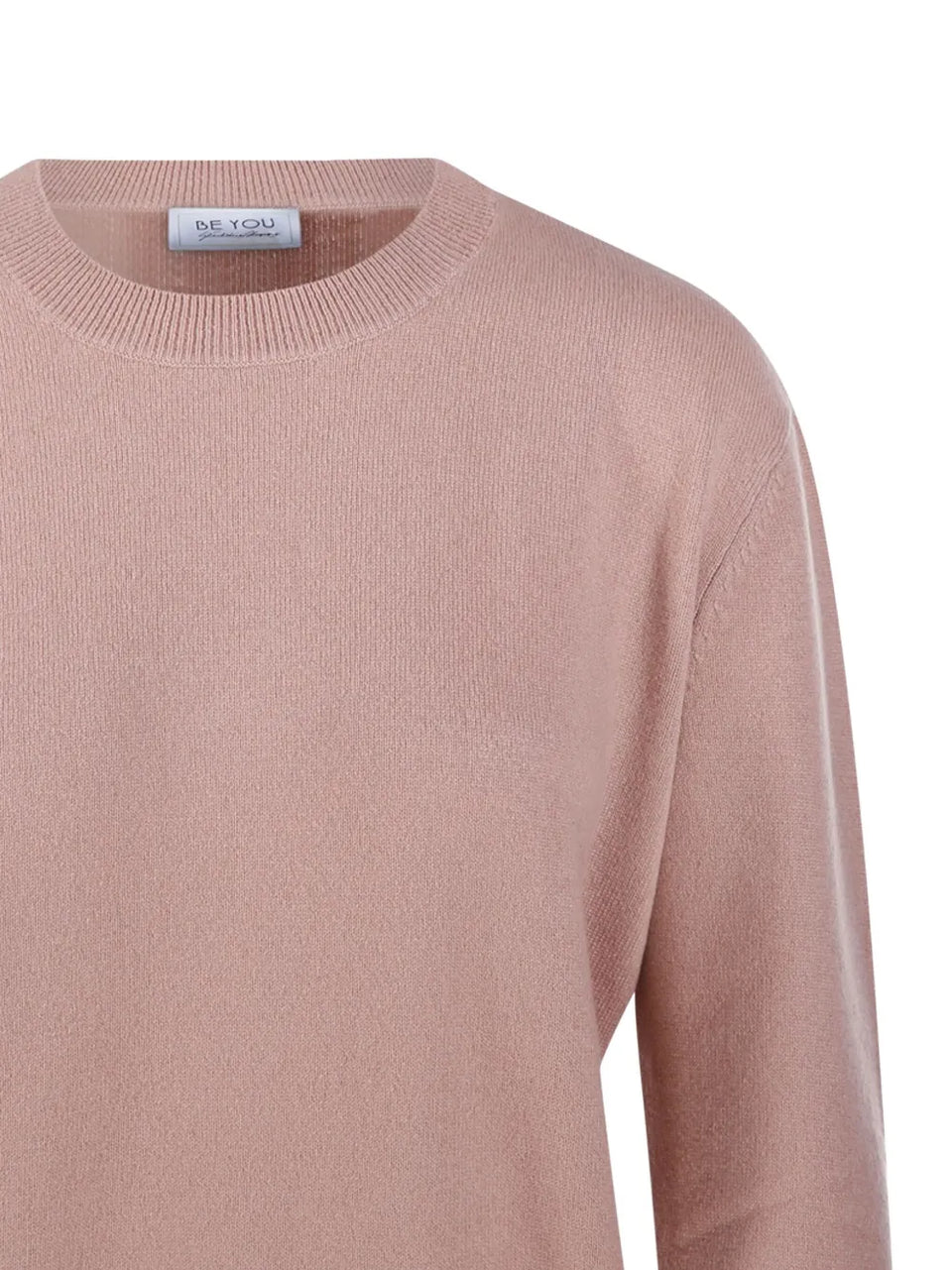 round-neck cashmere sweater