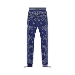 Amiri Bandana B-Ball Sweatpants Blue/Black