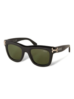square logo-detail sunglasses