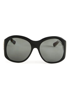 round-frame logo-detail sunglasses