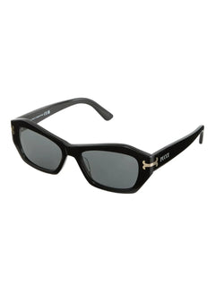 geometric gold-detail sunglasses