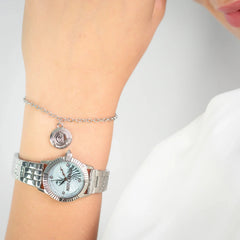 Mini Raffinata Silver Turquoise