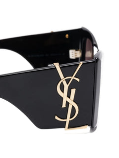 Blaze logo-plaque cat-eye sunglasses