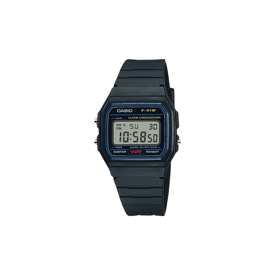 Casio Youth F-91 Series F-91W-1DG Watch