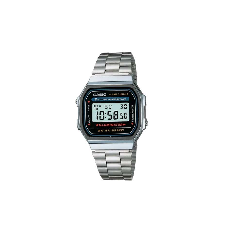 Casio Vintage A168WA-1WDF Blue Dial