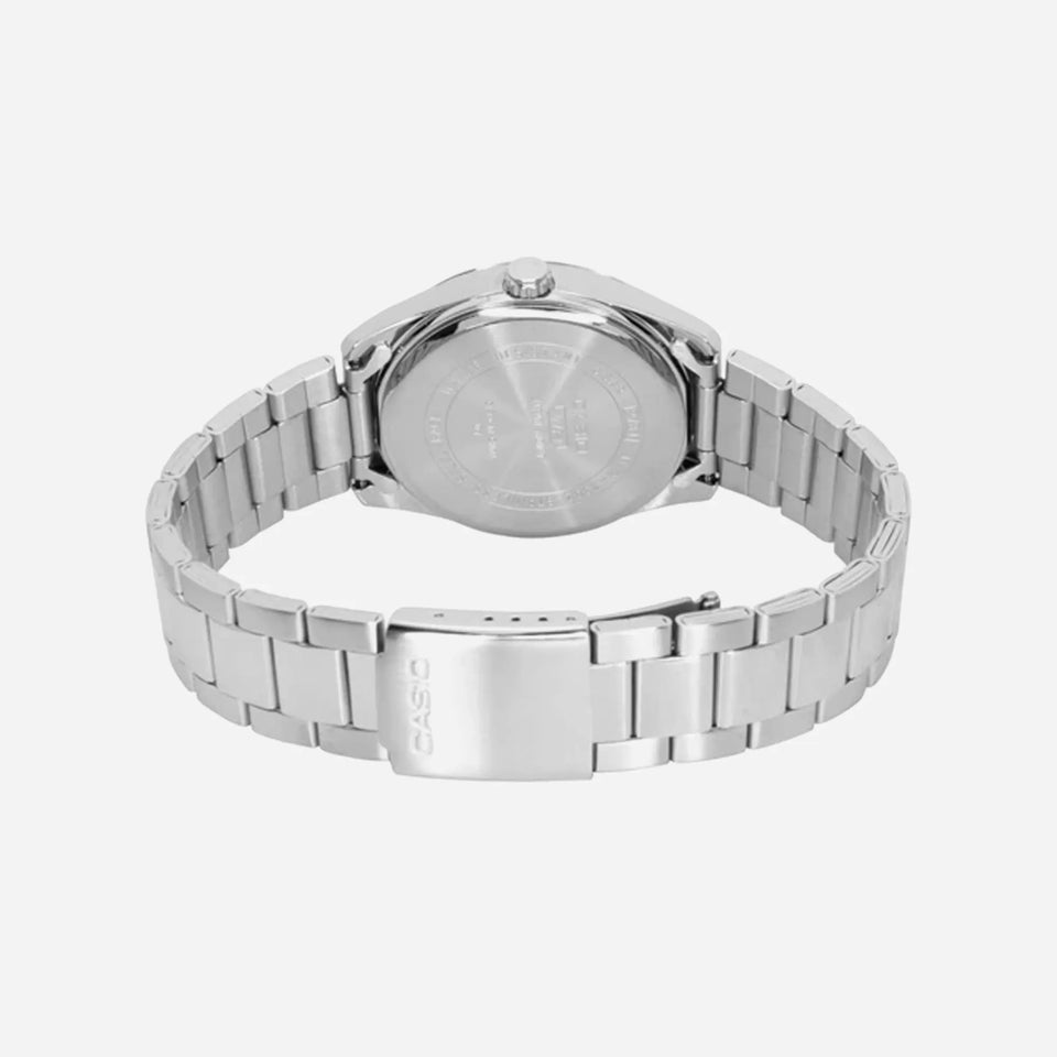 Casio Standard Analog Blue Dial MTP-1302DA-2A1V Stainless Steel Watch