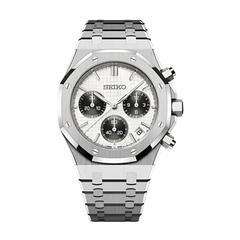 Seiko Mod Royal Oak Chronograph Panda