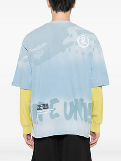 star-print tie-dye T-Shirt
