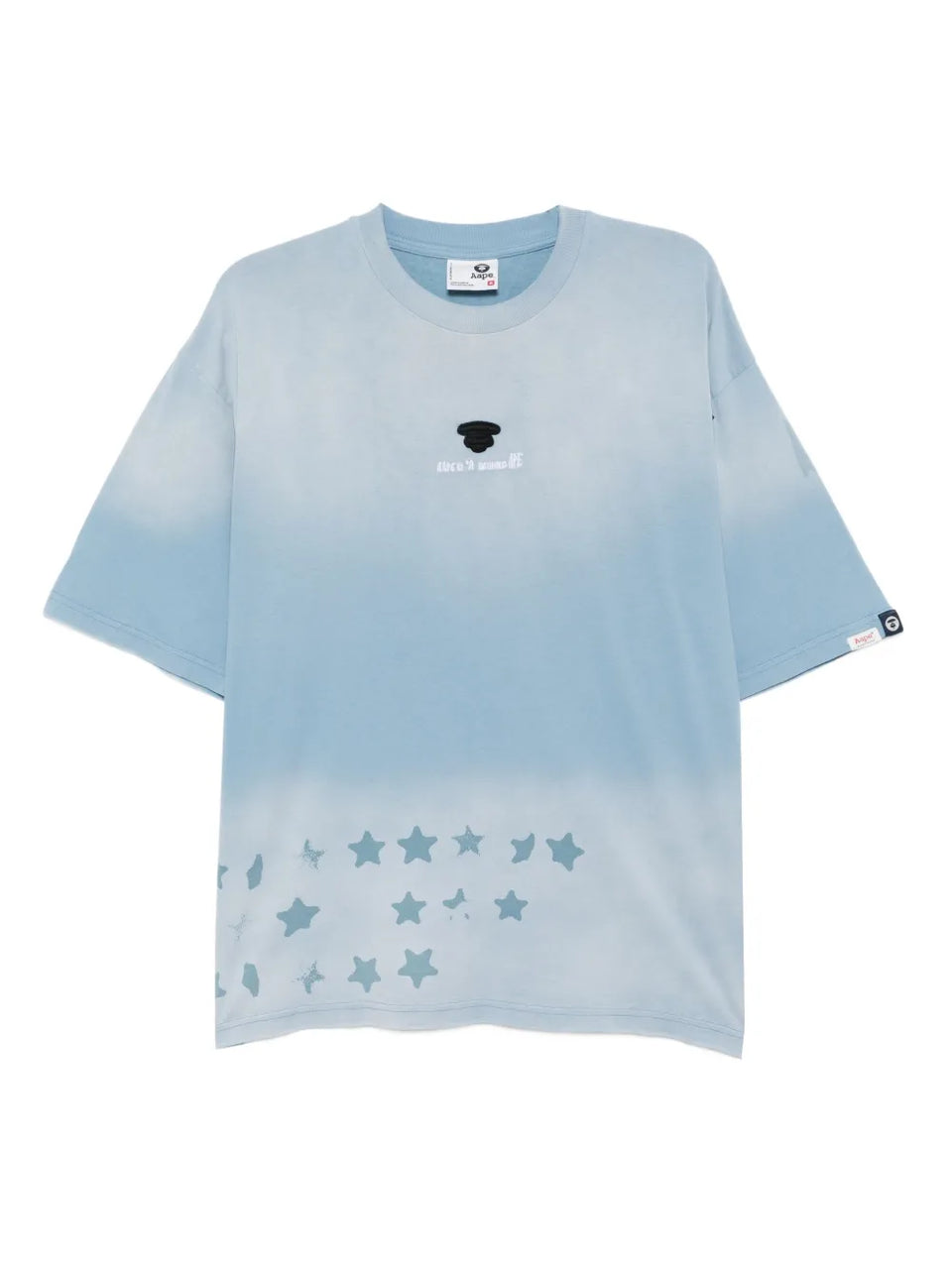 star-print tie-dye T-Shirt