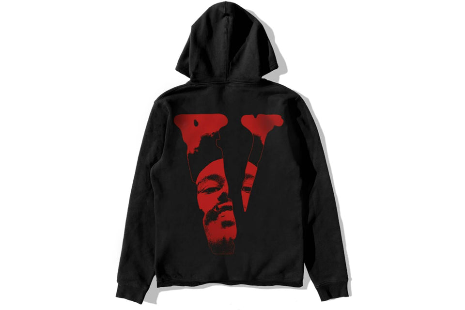 The Weeknd x Vlone After Hours Acid Drip Pullover Hood Black