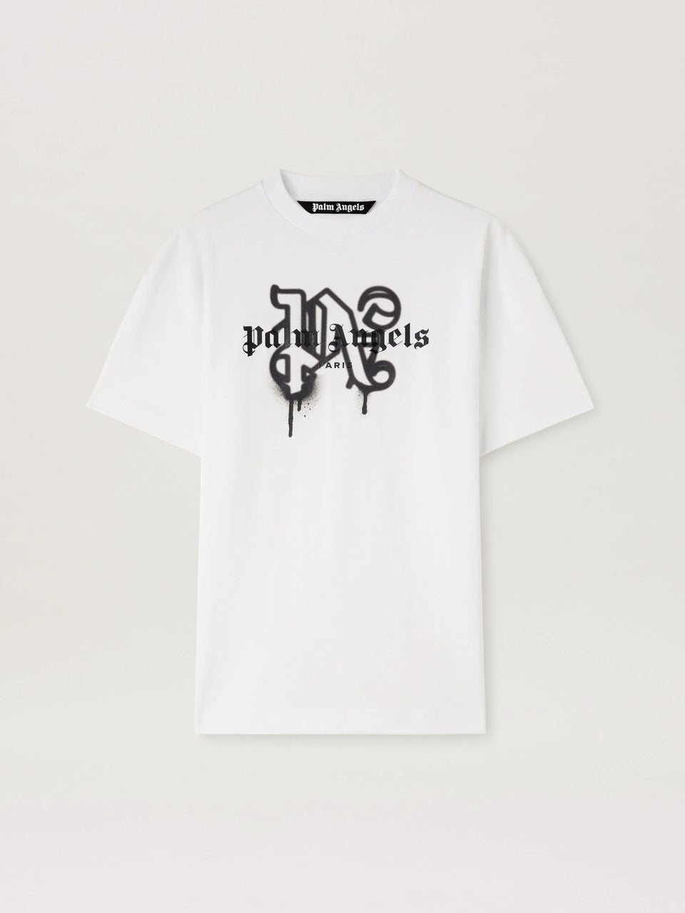 Paris Monogram Spray T-Shirt WHITE