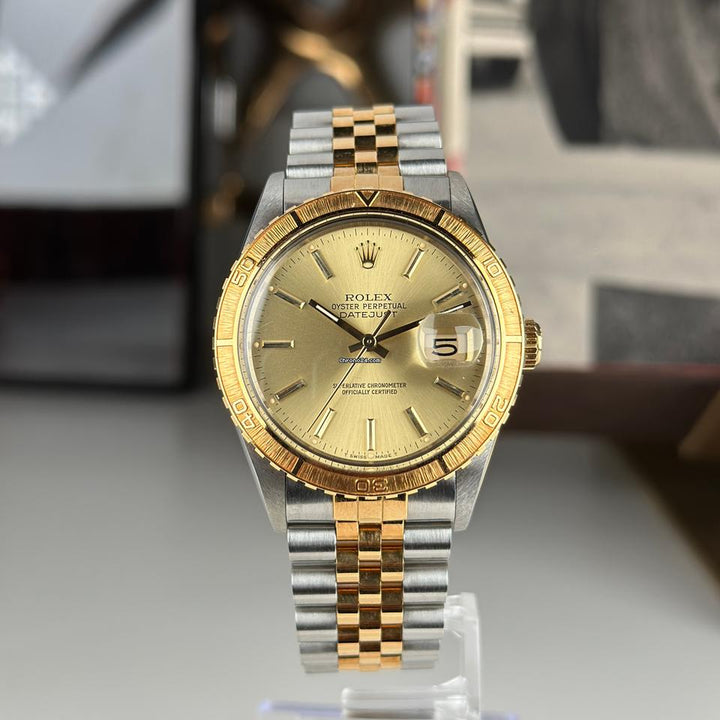 Rolex NEW OLD STOCK 1987 Rolex Datejust 16013 With Turn-O-Graph Bezel NOS