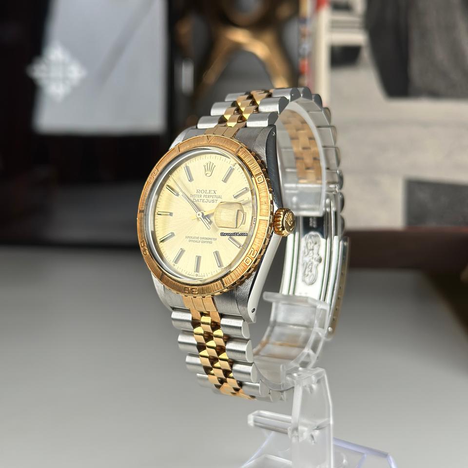 Rolex NEW OLD STOCK 1987 Rolex Datejust 16013 With Turn-O-Graph Bezel NOS