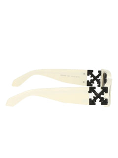 arrow-detail square-frame sunglasses