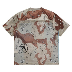 Supreme x Aphex Twin Football Jersey Chocolate Chip Camo