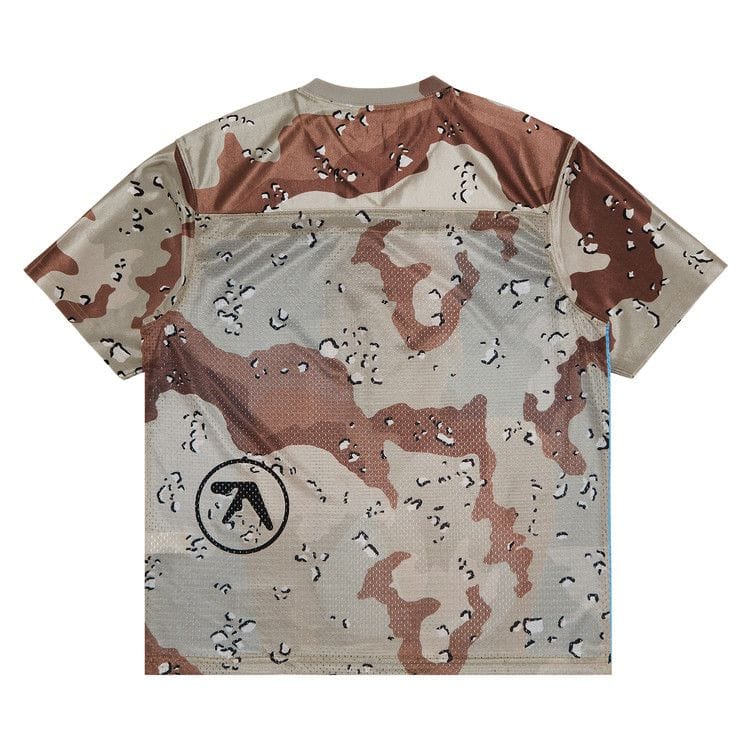 Supreme x Aphex Twin Football Jersey Chocolate Chip Camo