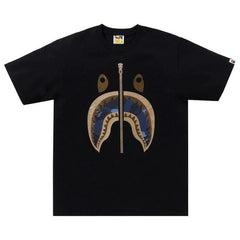 BAPE Color Camo Shark T-Shirt Black/Navy