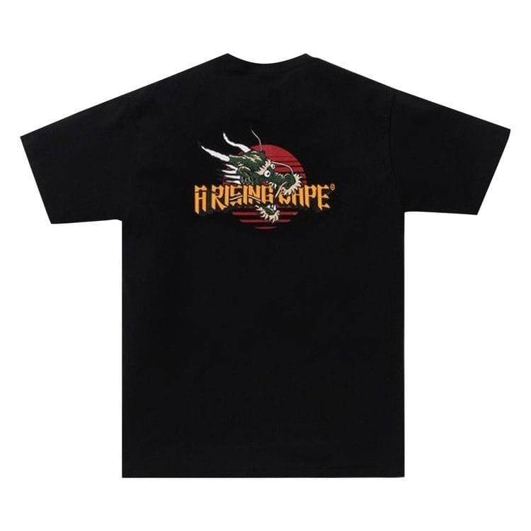BAPE A Rising Bape Dragon T-Shirt Black