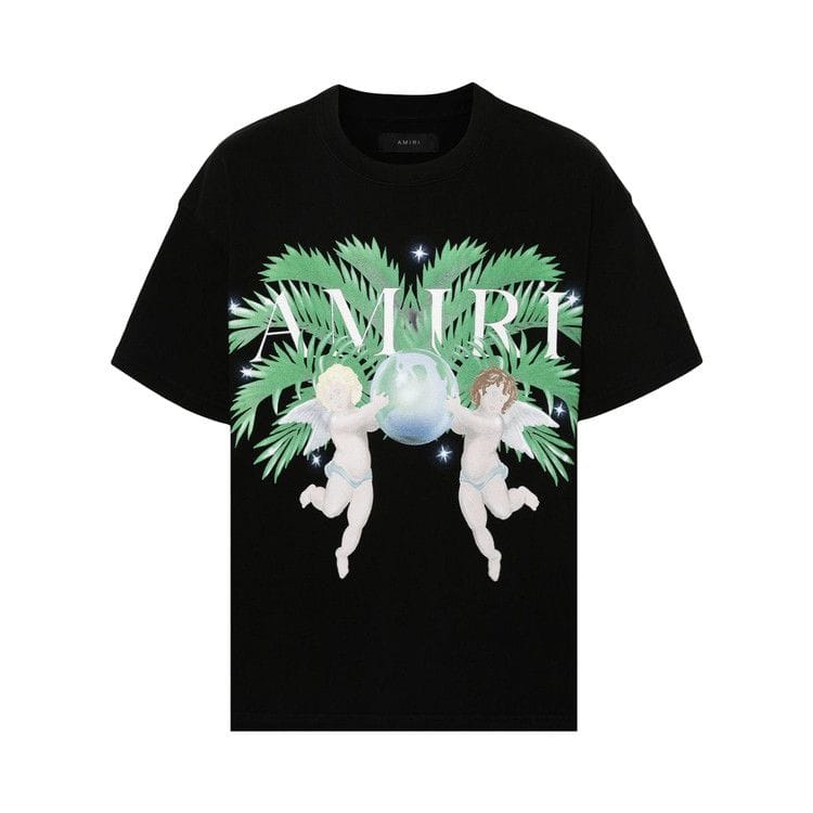 Amiri Airbrush Cherub T-Shirt Black