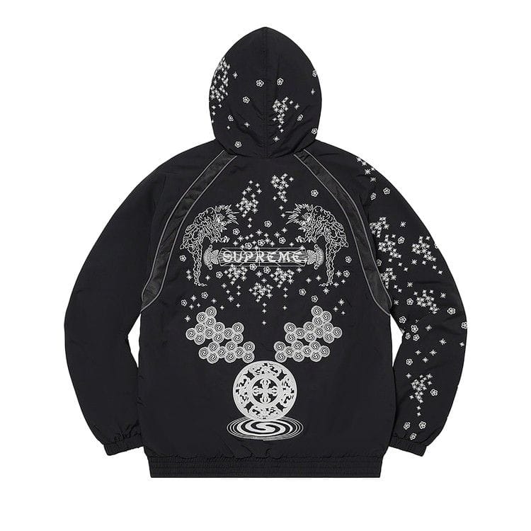 Supreme AOI Glow-In-The-Dark Track Jacket Black
