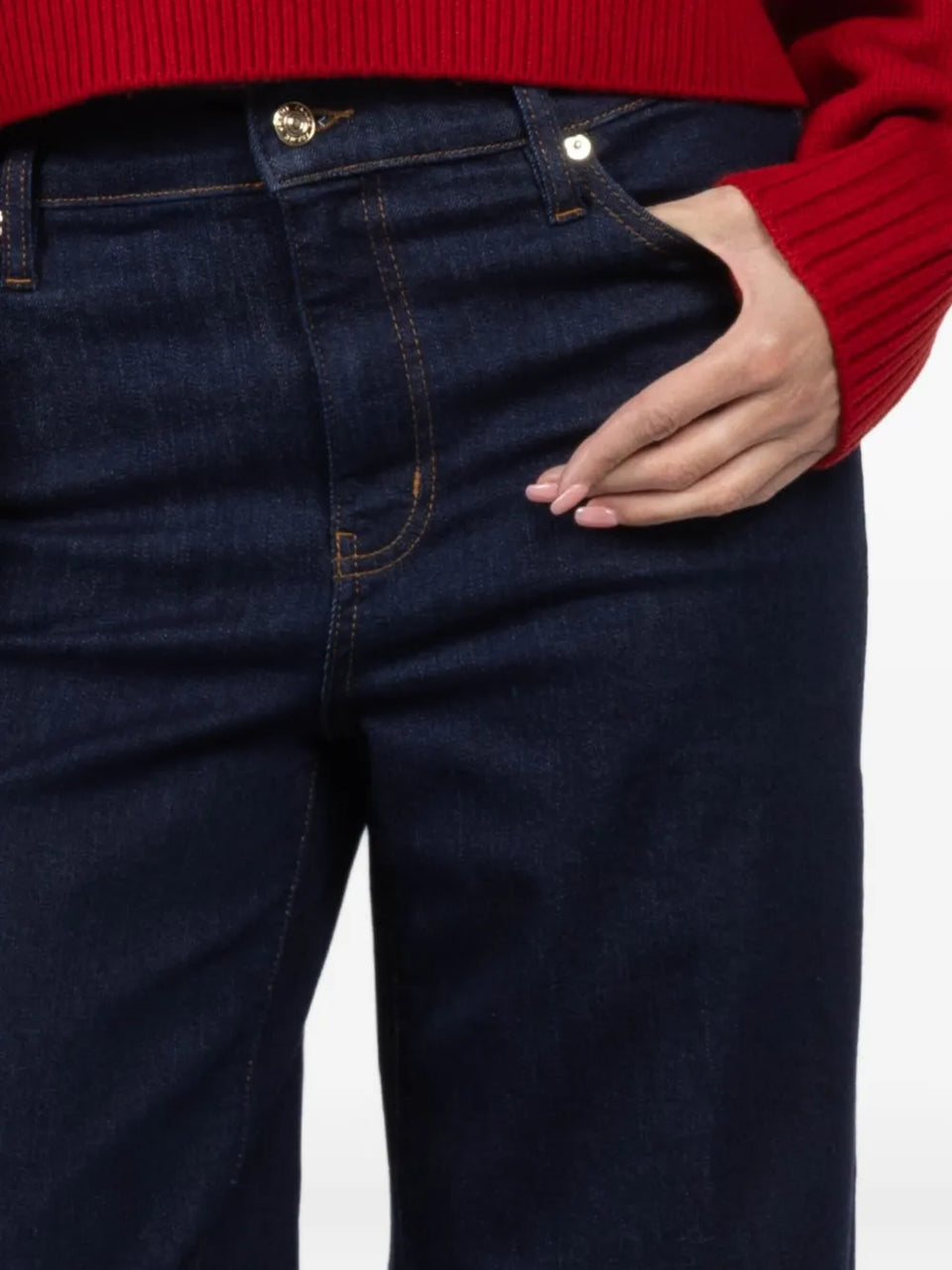 five-pocket denim jeans