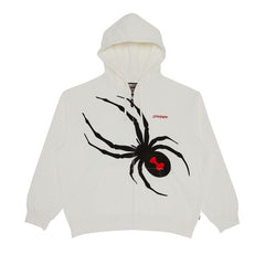 Supreme x Spyder Zip Up Hoodie White