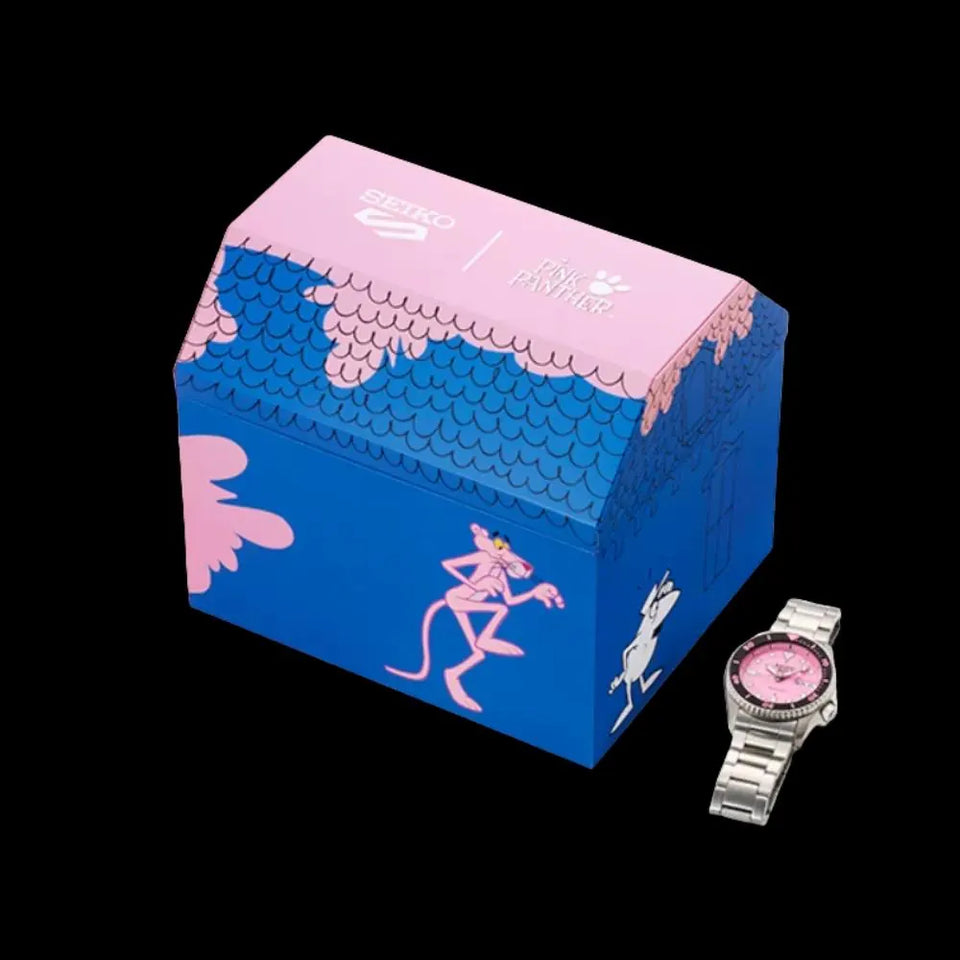 Seiko 5 Sports Pink Panther Limited Edition SRPM07